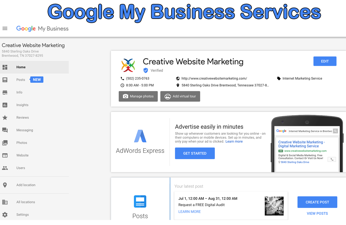 Google My Business Services in Dwarka